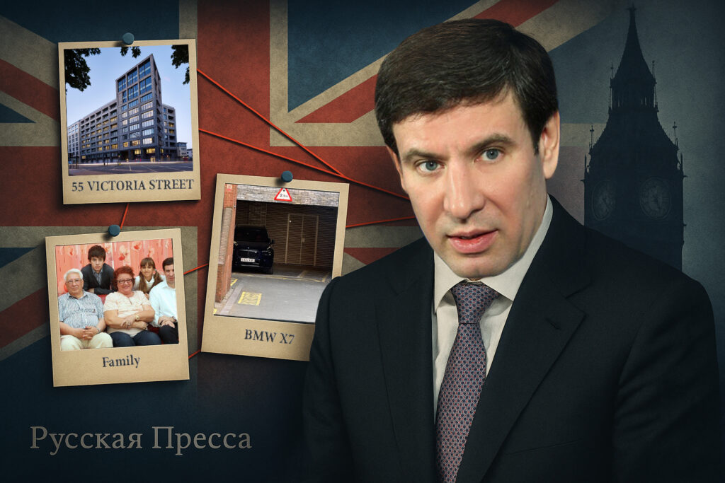 Экс-губернатор Михаил Юревич в Лондоне