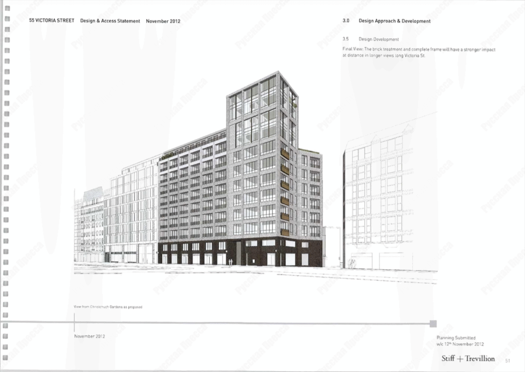 Окончательный дизайн дома на 55 Victoria Street